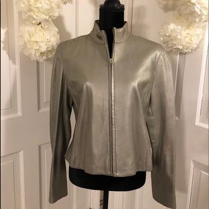 Jones New York Leather Jacket